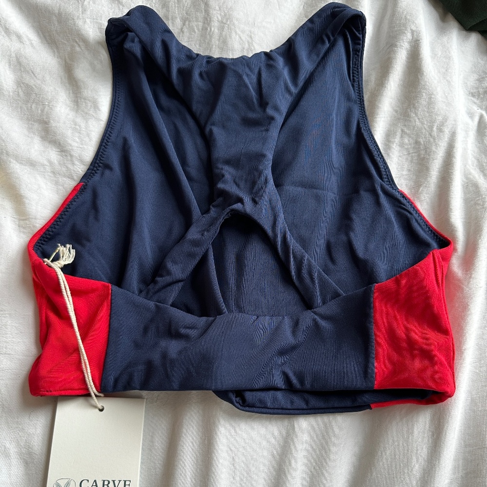Carve Designs Colorblock Top - Size SM